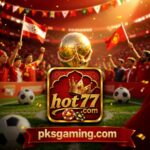hot77.com reward app for Android featuring online entertainment activities, tasks, and Easypaisa JazzCash reward options in Pakistan