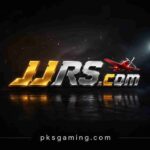 JJRS.GAME mobile gaming app dashboard showing login, registration, rewards, bonus offers, game categories, and wallet features on Android.
