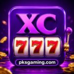 XC777 mobile gaming platform interface with games, rewards, and user dashboard