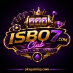 ISBO7 mobile gaming platform dashboard with download, registration, login, rewards, and game features