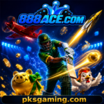 888Ace game app logo and mobile gaming interface