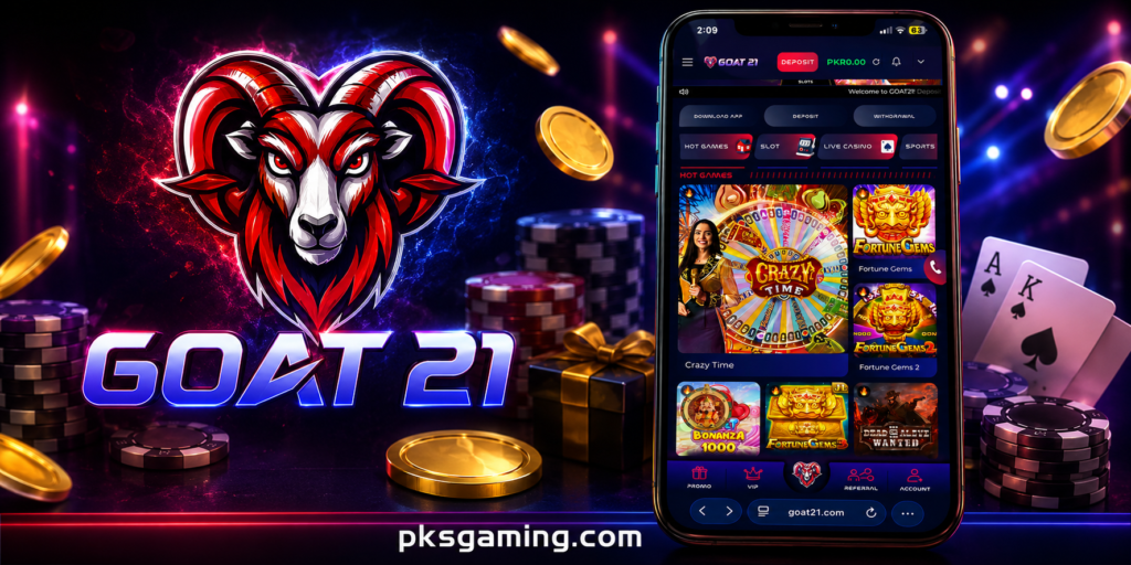 GOAT 26 gaming platform features and games