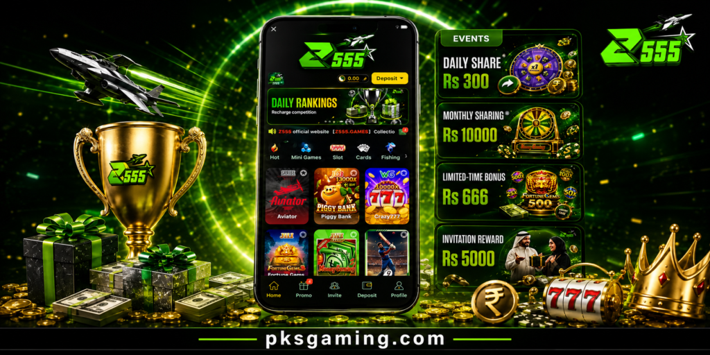 Z555 games, rewards and user guide